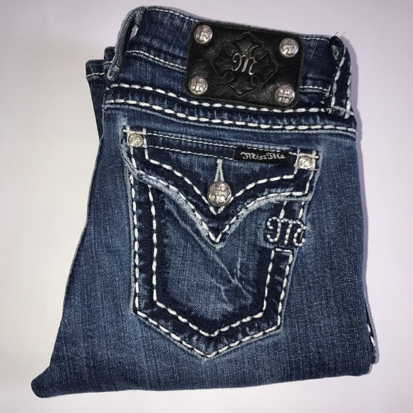 MISS ME Women's Jeans JP5014SK4 Skinny 0257 - Picture 3 of 9